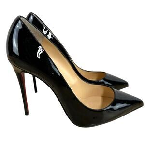 Christian Louboutin So Kate 120 Patent Leather Pumps Size 37.5 (US 7.5) NWOB